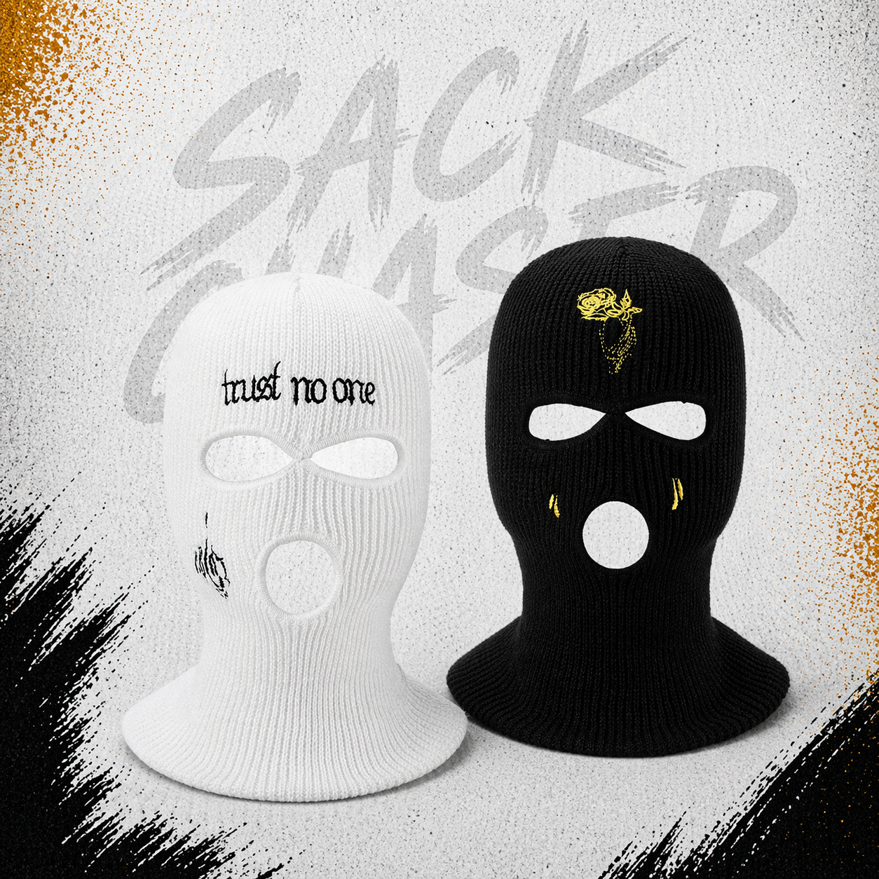 SC 2 Pcs Ski Mask Full Face